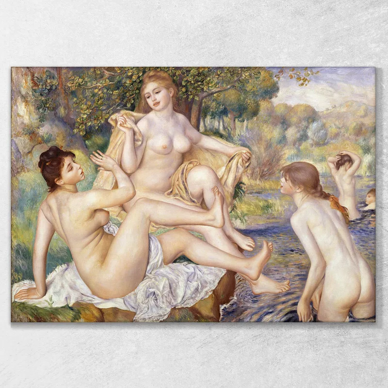 Le Grandi Bagnanti Pierre-Auguste Renoir