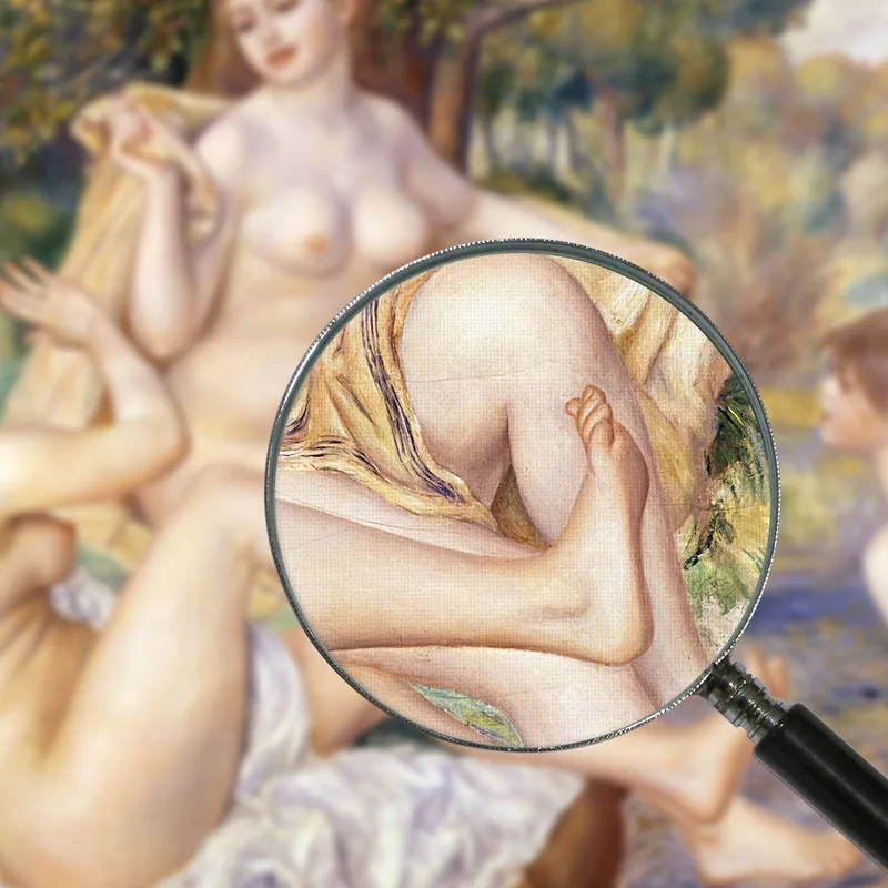 Le Grandi Bagnanti Pierre-Auguste Renoir