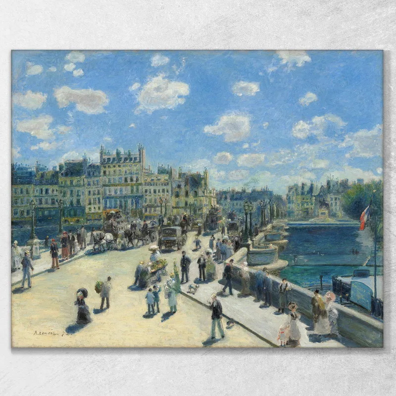 Puente Nuevo París 1872 Pierre-Auguste Renoir