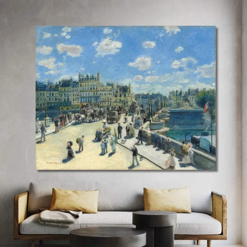 Puente Nuevo París 1872 Pierre-Auguste Renoir