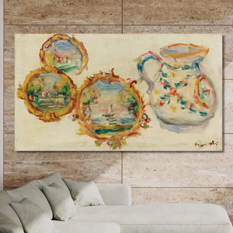 Decorated Earthenware Pierre-Auguste Renoir