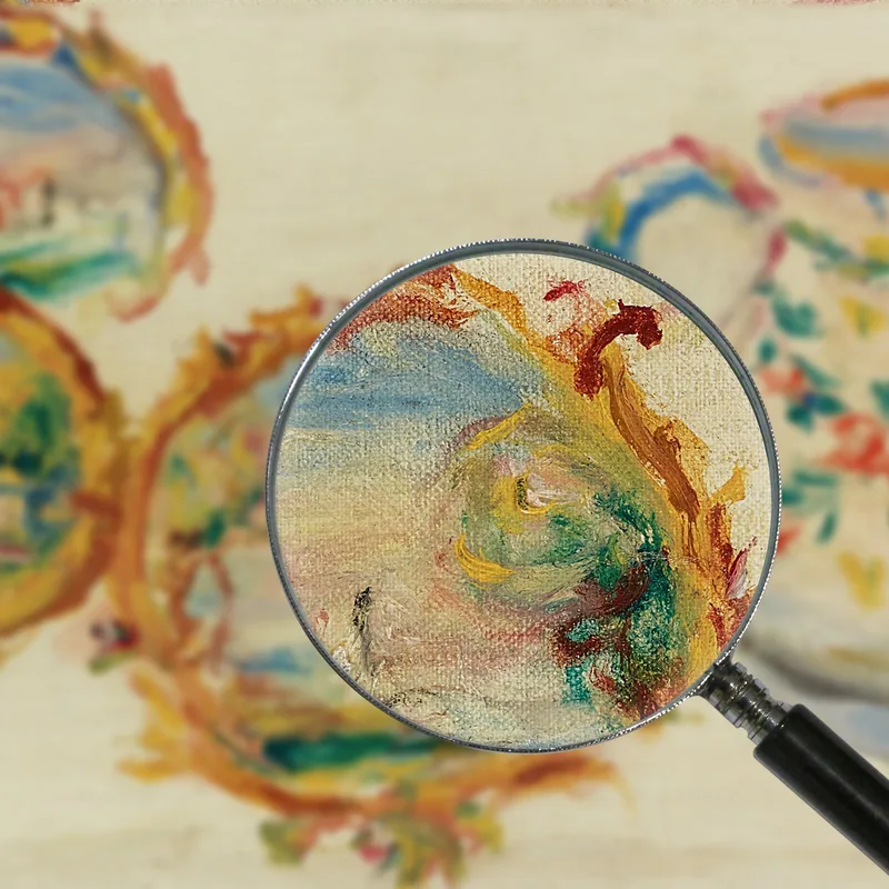 Decorated Earthenware Pierre-Auguste Renoir