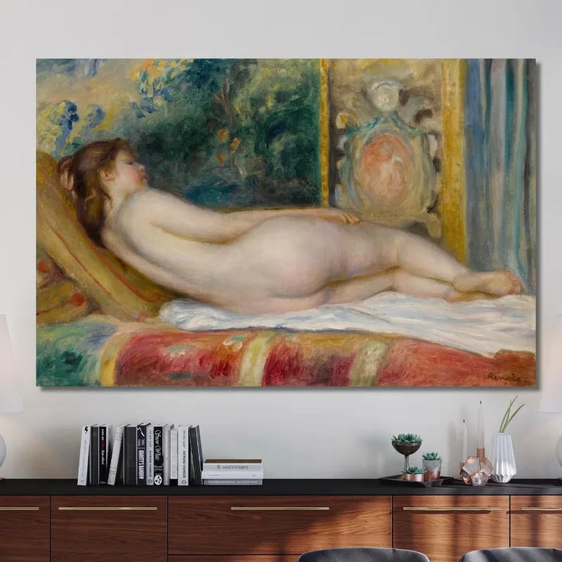 Mujer Desnuda Acostada Pierre-Auguste Renoir