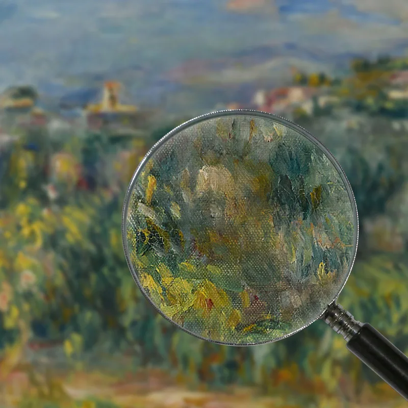 Paysages De Provence Cagnes Pierre-Auguste Renoir