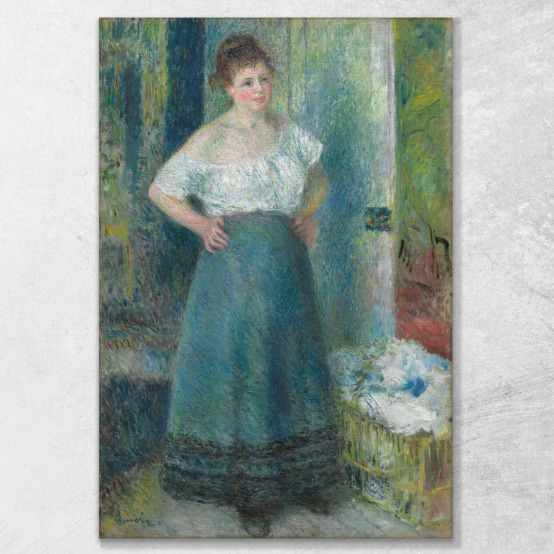 The Laundress Pierre-Auguste Renoir