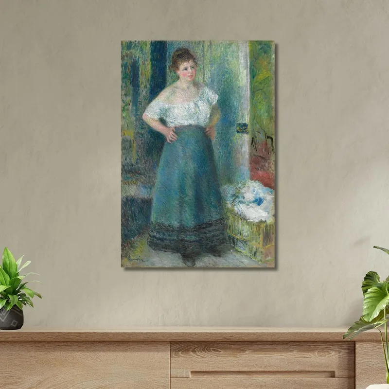 The Laundress Pierre-Auguste Renoir