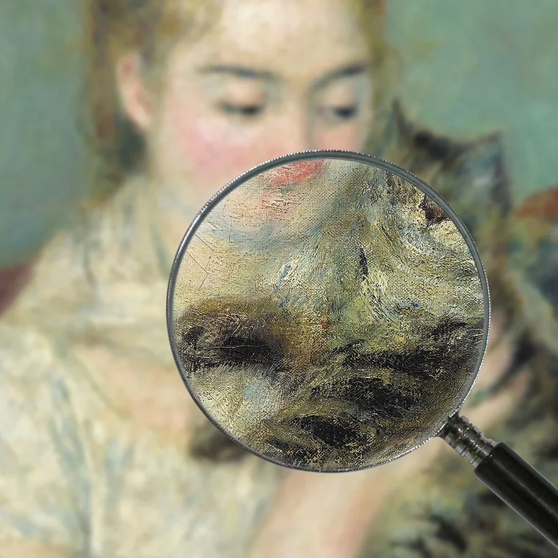 Donna Con Un Gatto Pierre-Auguste Renoir