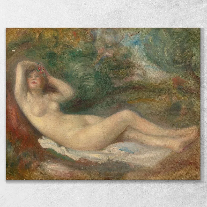 Estudio Desnudo Pierre-Auguste Renoir