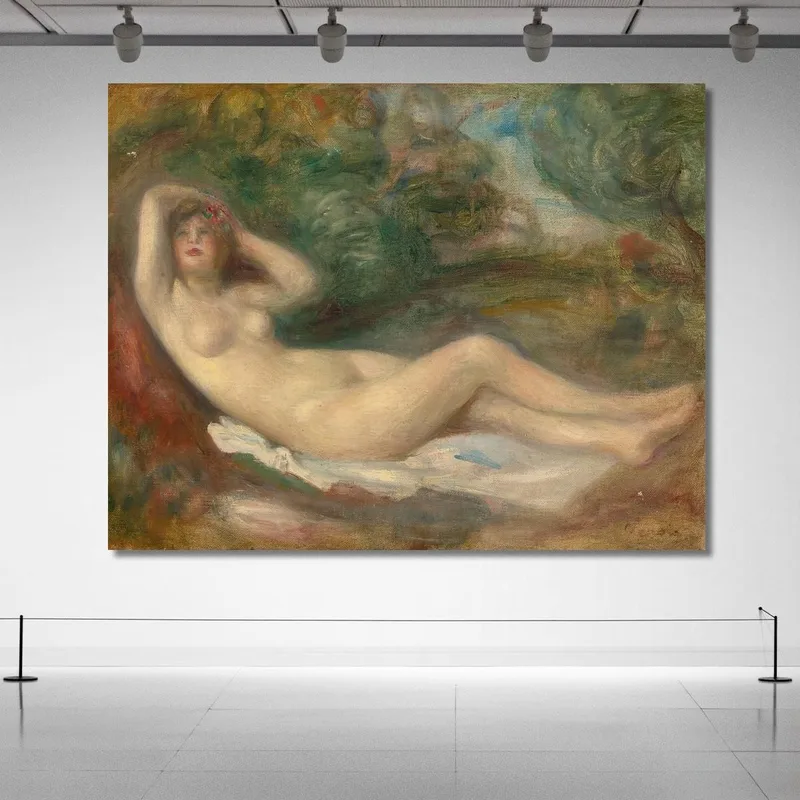 Estudio Desnudo Pierre-Auguste Renoir