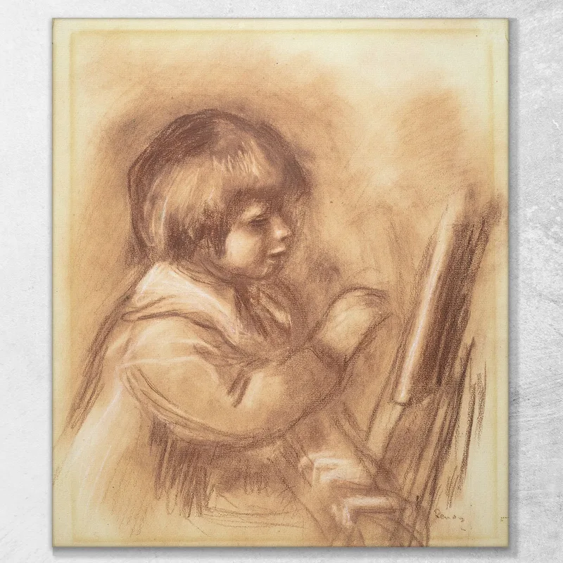 Il Figlio Dell'Artista Claude Pierre-Auguste Renoir