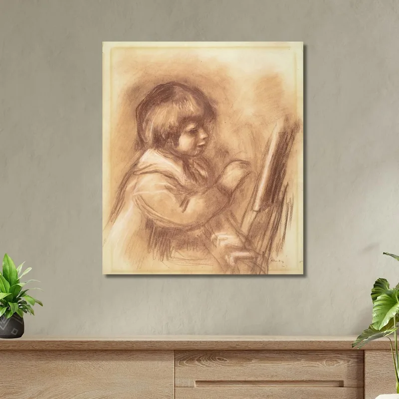 Il Figlio Dell'Artista Claude Pierre-Auguste Renoir