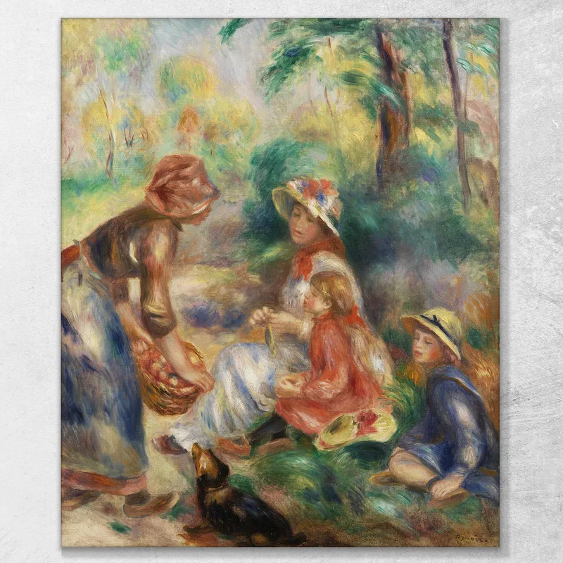 Apple Vendor Pierre-Auguste Renoir