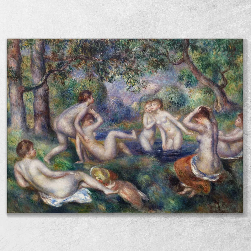 Bagnanti Nella Foresta Pierre-Auguste Renoir