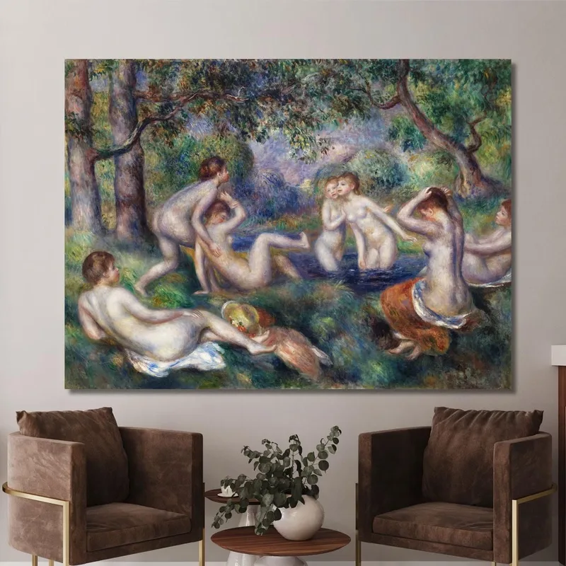 Bagnanti Nella Foresta Pierre-Auguste Renoir