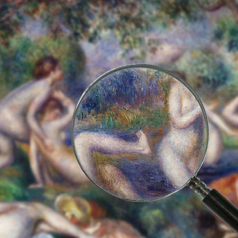 Bagnanti Nella Foresta Pierre-Auguste Renoir