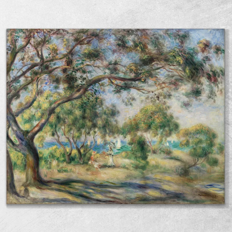 Silla De Paisaje De Madera Pierre-Auguste Renoir