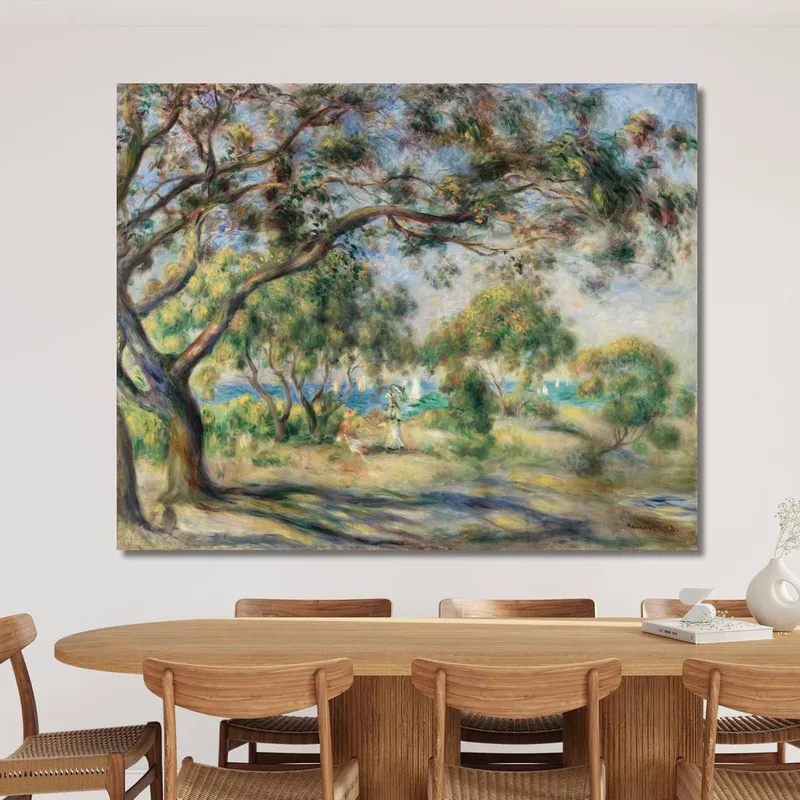 Silla De Paisaje De Madera Pierre-Auguste Renoir