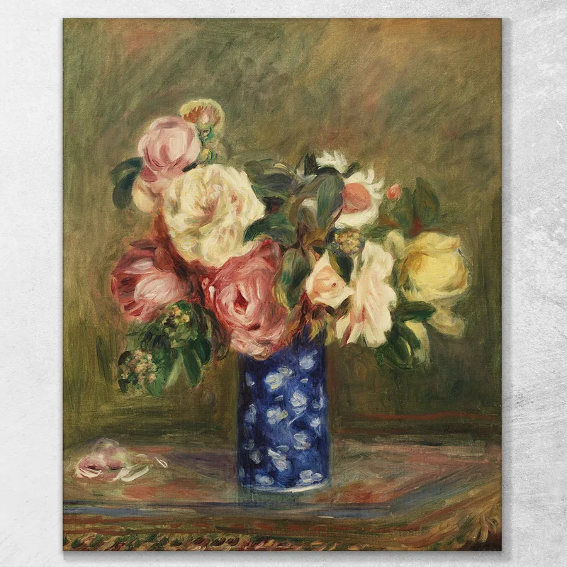 Ramo De Rosas Pierre-Auguste Renoir