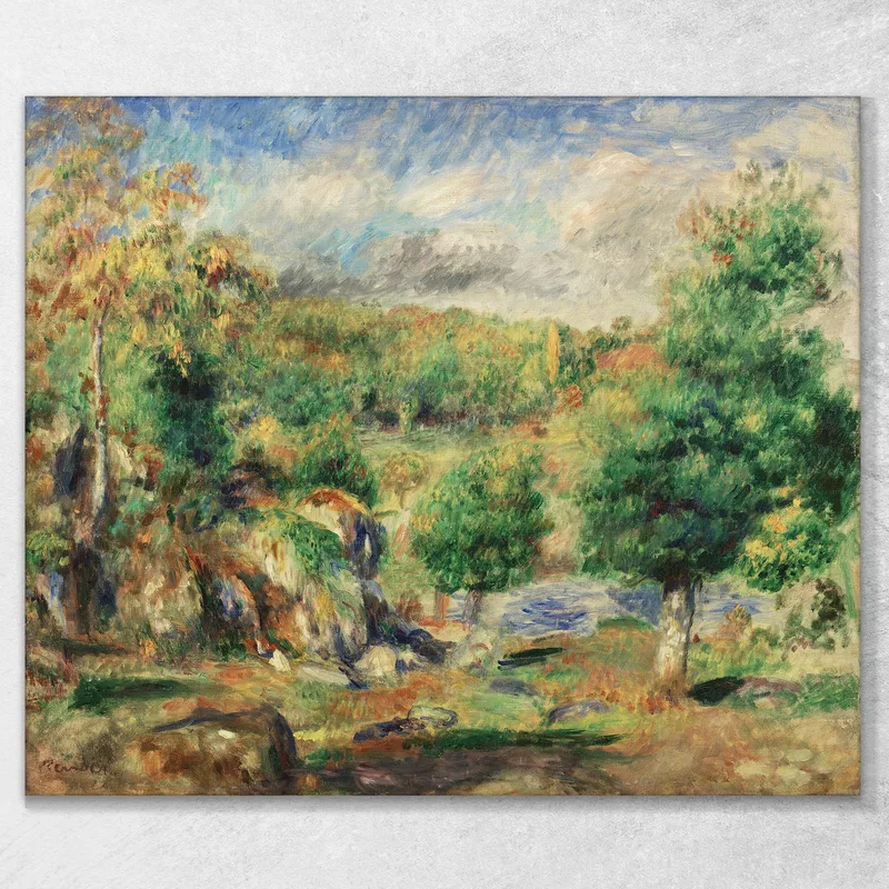 Castaños Pont-Aven Pierre-Auguste Renoir