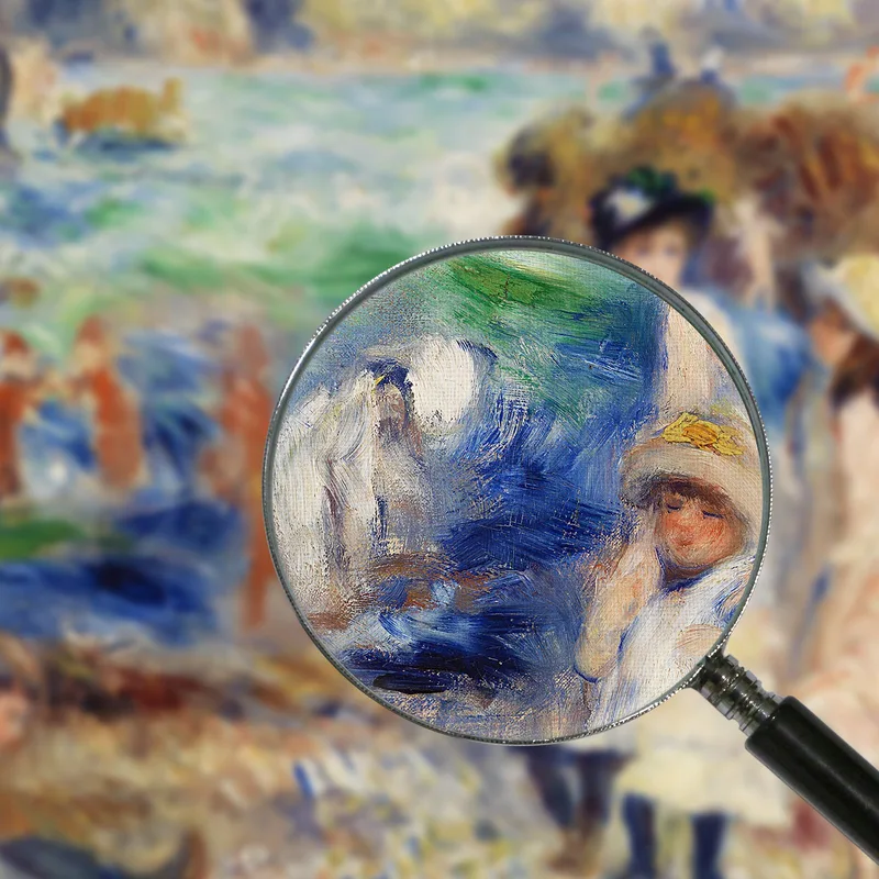 Enfants Au Bord De La Mer De Guernesey Pierre-Auguste Renoir