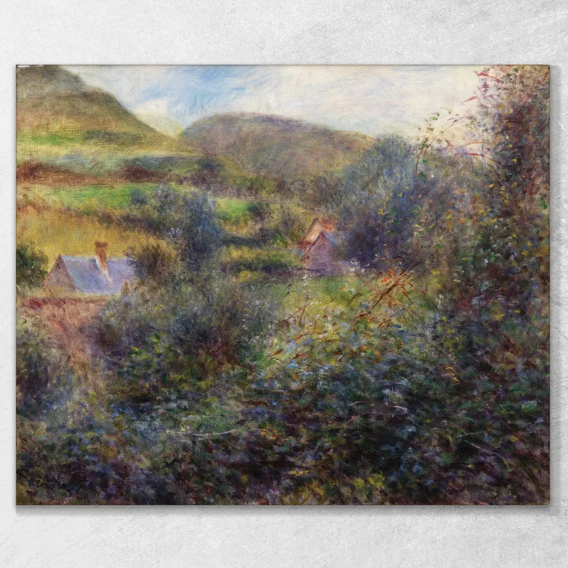 Environs Of Berneval Pierre-Auguste Renoir