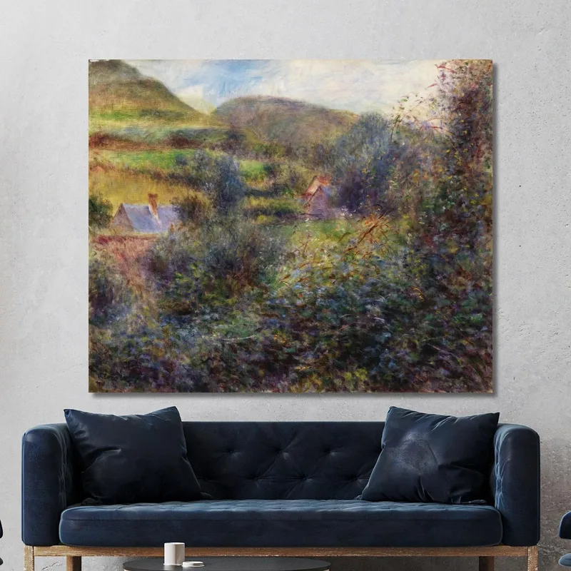 Environs Of Berneval Pierre-Auguste Renoir