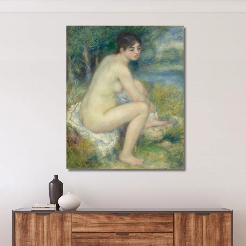 Mujer Desnuda En Un Paisaje Pierre-Auguste Renoir