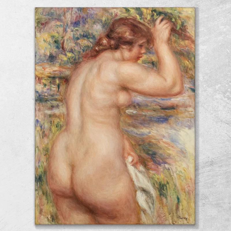 Desnudo En Un Paisaje Pierre-Auguste Renoir