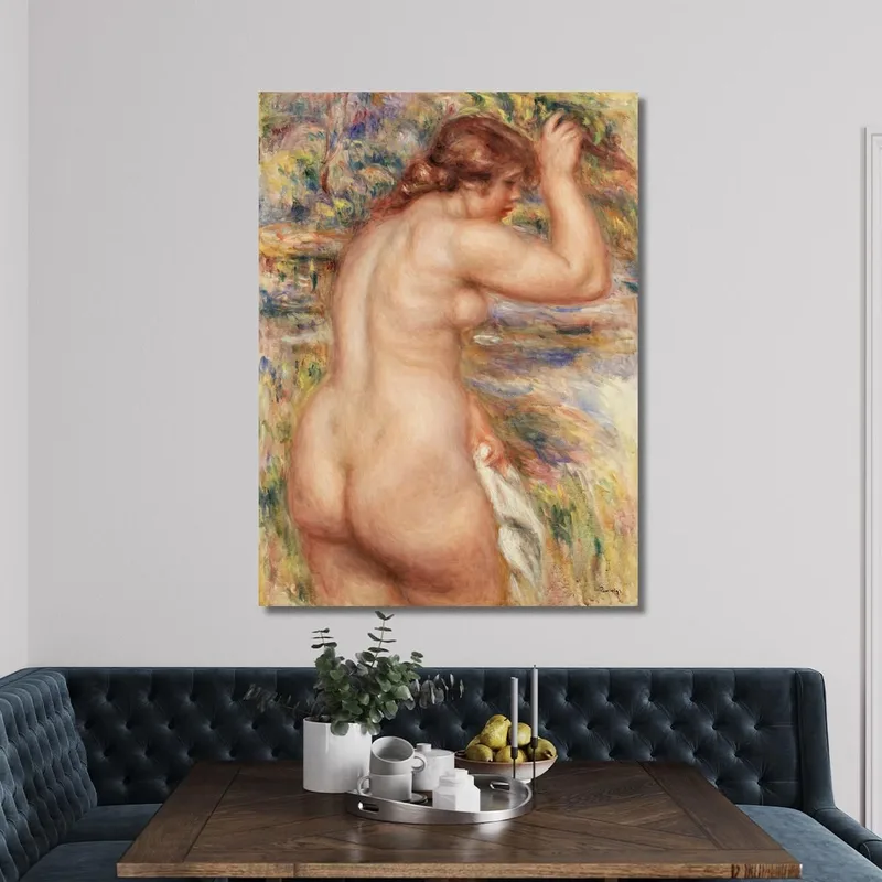 Desnudo En Un Paisaje Pierre-Auguste Renoir