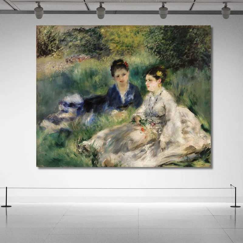 Sur L'Herbe Pierre-Auguste Renoir