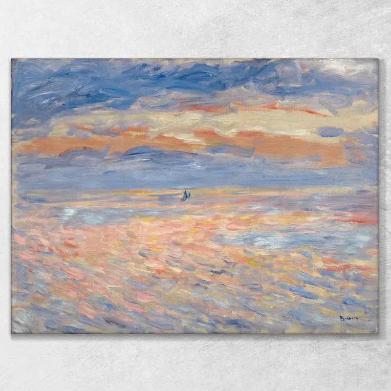 Coucher De Soleil Pierre-Auguste Renoir