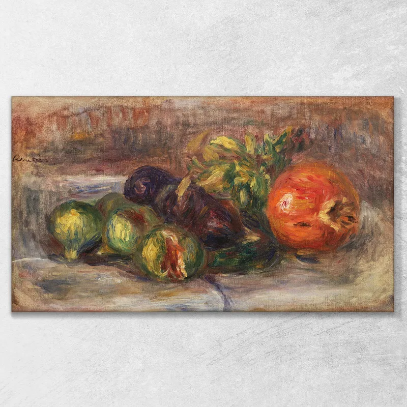 Pomegranate And Figs Grenade Et Figues Pierre-Auguste Renoir