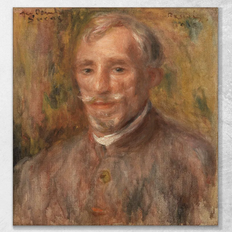 Portrait Of Félix Hippolyte-Lucas 1918 Pierre-Auguste Renoir
