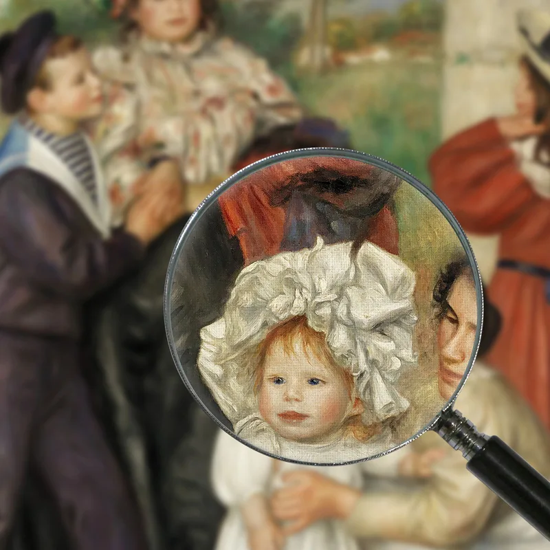 La Familia Del Artista Pierre-Auguste Renoir