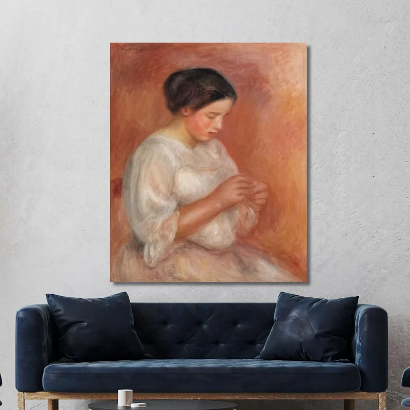 Cucito Della Donna Pierre-Auguste Renoir