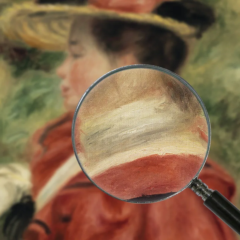 Mujer Con Guante Pierre-Auguste Renoir