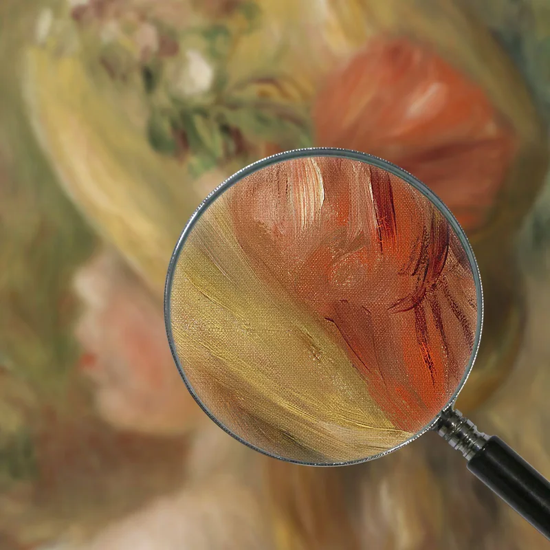 Chica Joven Con Sombrero Pierre-Auguste Renoir