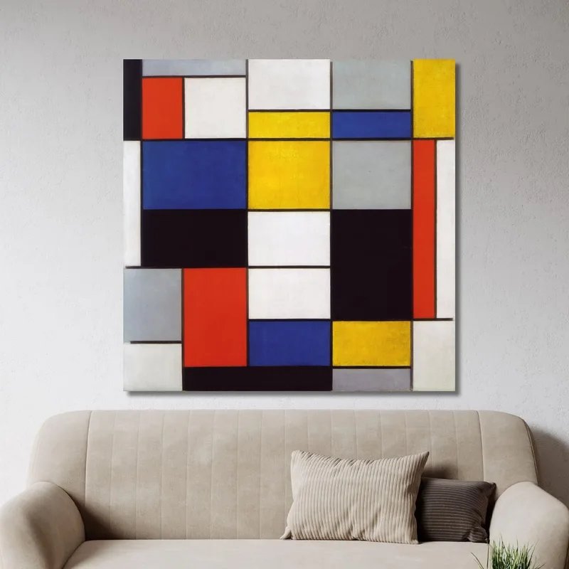 Composizionea Piet Mondrian