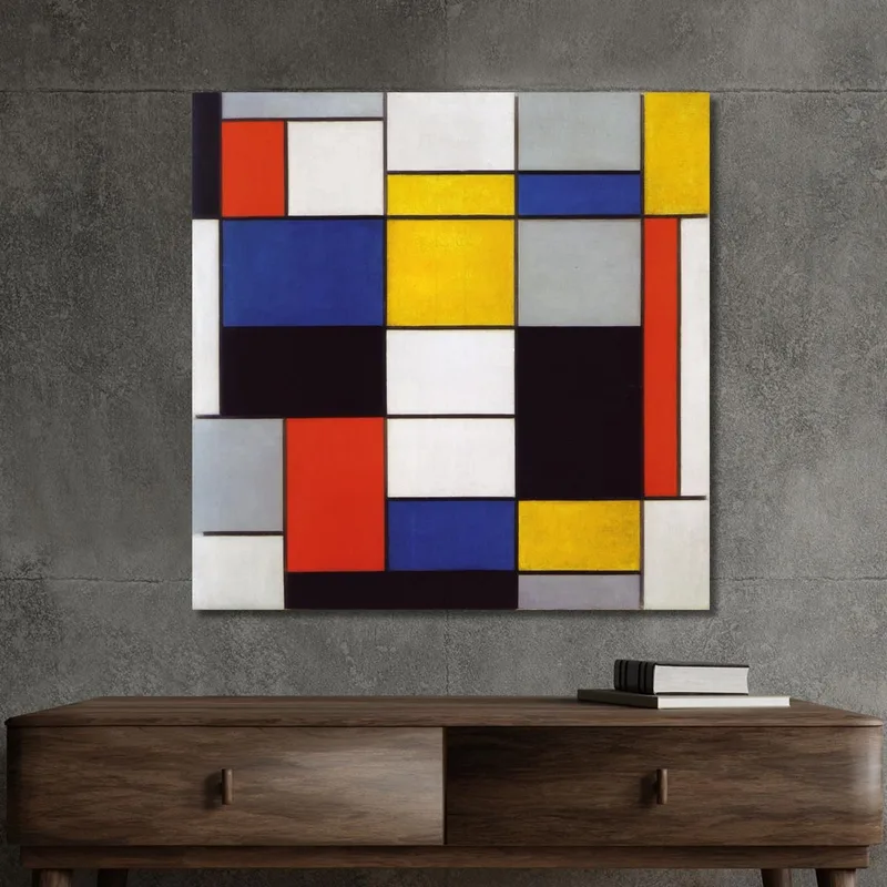 Composizionea Piet Mondrian