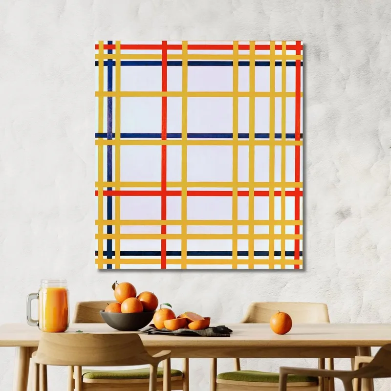 New York City I Piet Mondrian