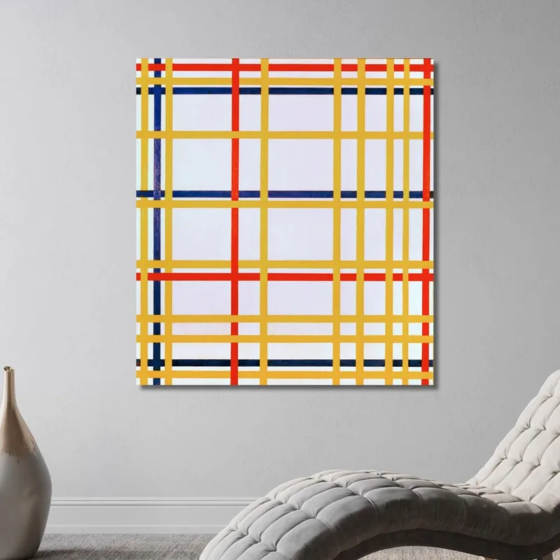New York City I Piet Mondrian