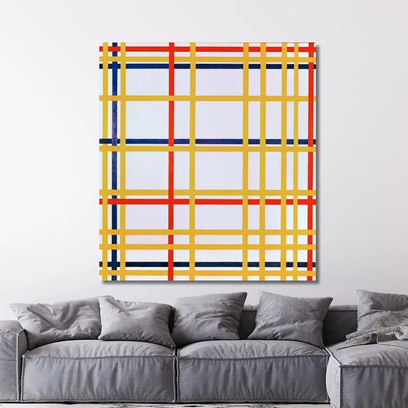 New York City I Piet Mondrian