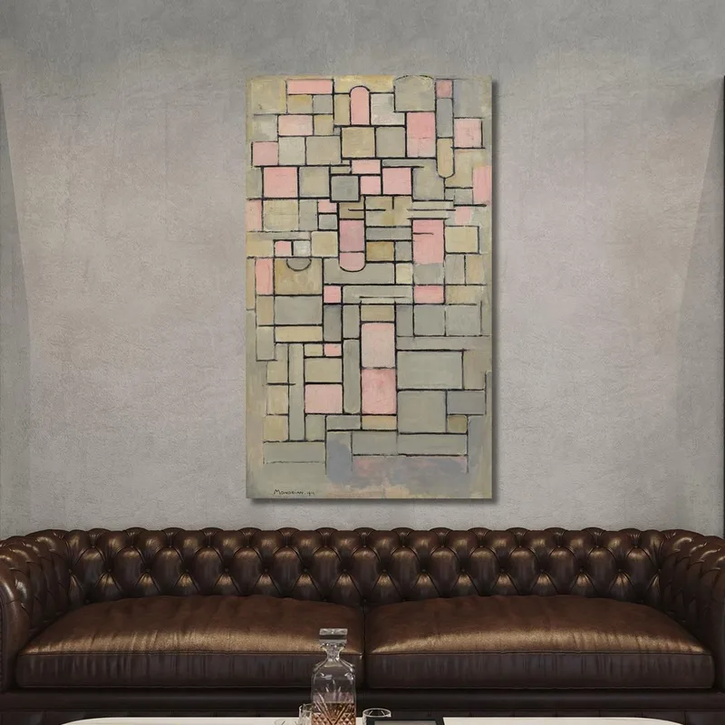 Composition 8 Piet Mondrian