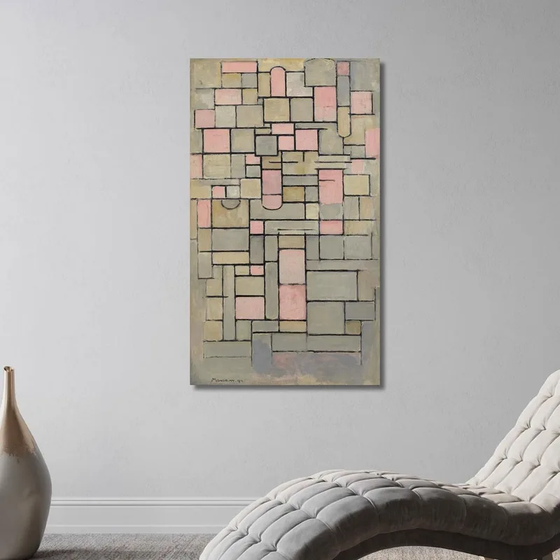 Composition 8 Piet Mondrian
