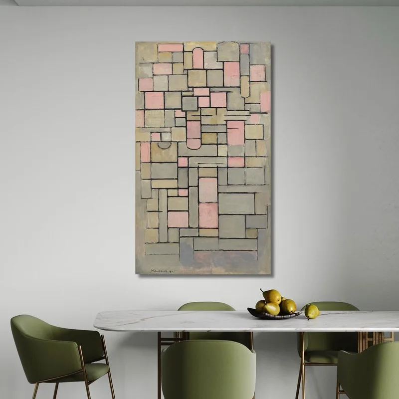 Composition 8 Piet Mondrian