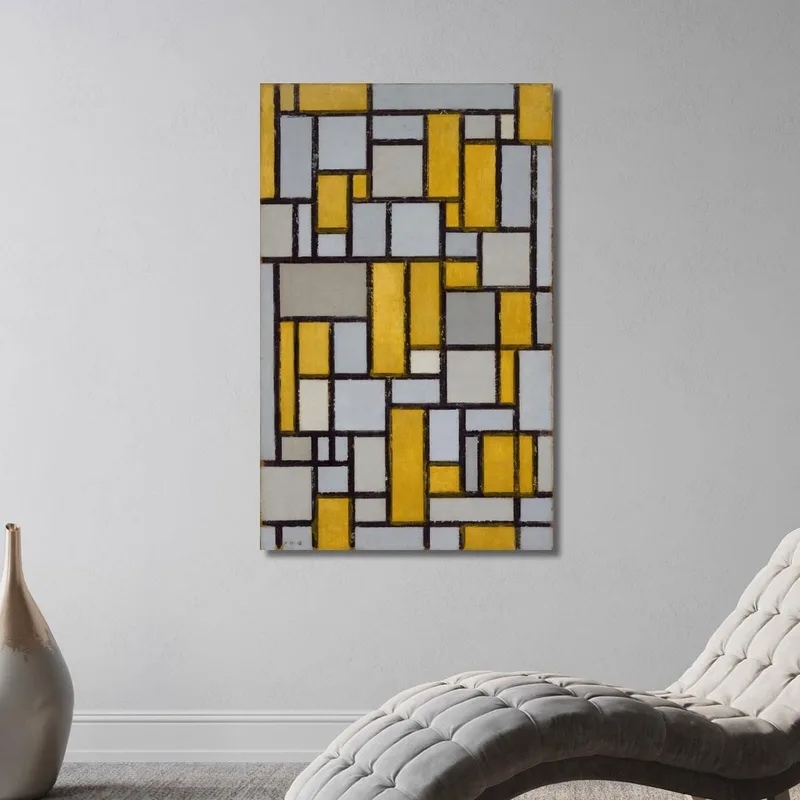Composizione Con Griglia 1 Piet Mondrian