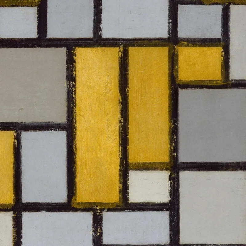 Composizione Con Griglia 1 Piet Mondrian