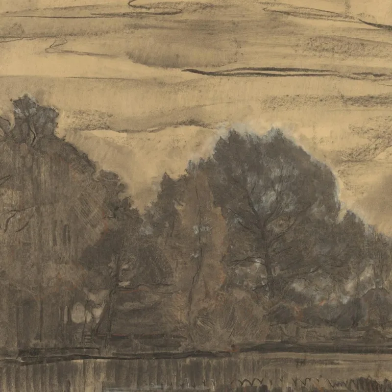 Desde Cerca De Saasveld Piet Mondrian
