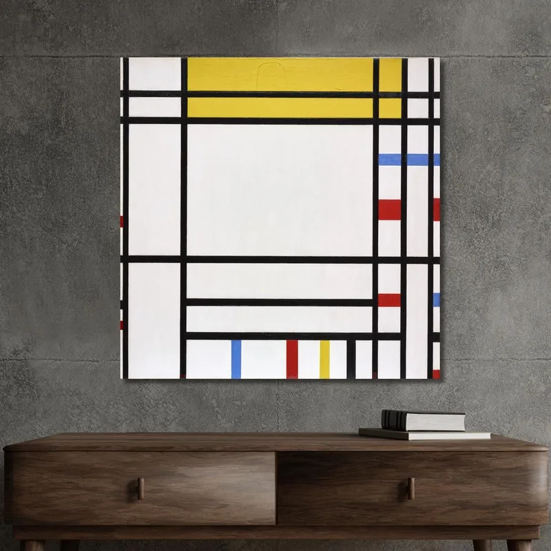 Plaza De La Concordia Piet Mondrian