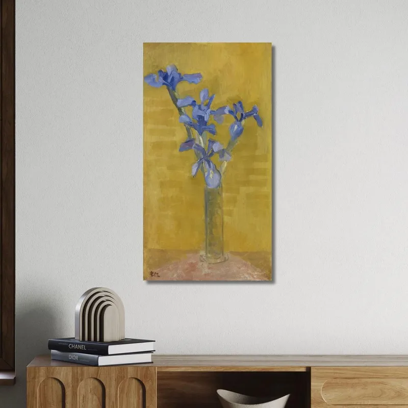 Irises Piet Mondrian